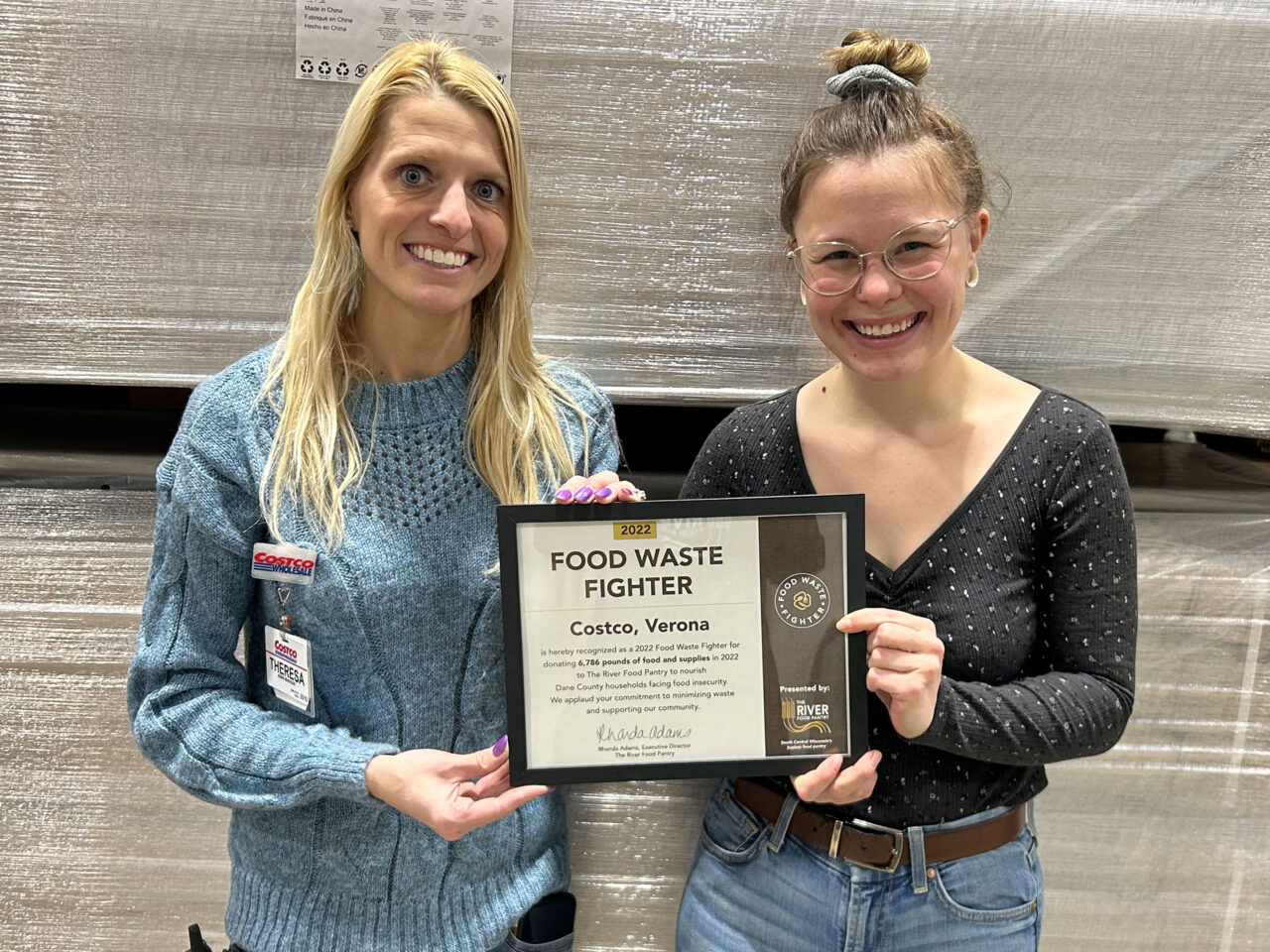 2022 Food Waste Fighters The River Food Pantry