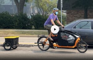 Meals on 2 wheels bike